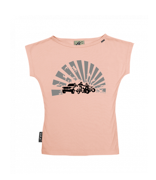 DÁMSKÉ TRIČKO S LODIČKOVÝM VÝSTŘIHEM