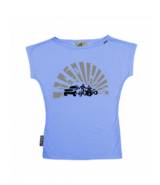 DÁMSKÉ TRIČKO S LODIČKOVÝM VÝSTŘIHEM