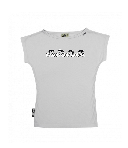 DÁMSKÉ TRIČKO S LODIČKOVÝM VÝSTŘIHEM