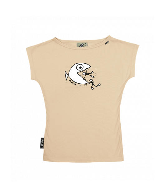 DÁMSKÉ TRIČKO S LODIČKOVÝM VÝSTŘIHEM