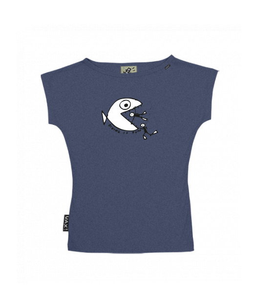 DÁMSKÉ TRIČKO S LODIČKOVÝM VÝSTŘIHEM