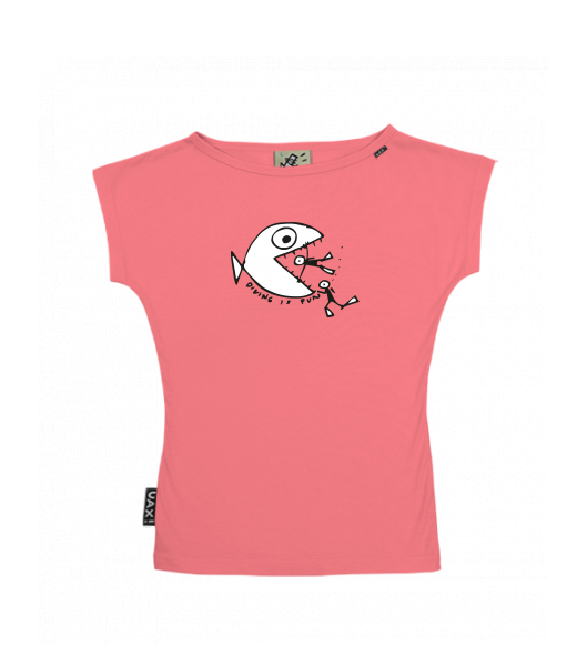 DÁMSKÉ TRIČKO S LODIČKOVÝM VÝSTŘIHEM