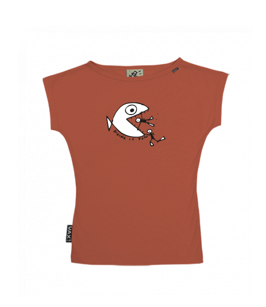 DÁMSKÉ TRIČKO S LODIČKOVÝM VÝSTŘIHEM