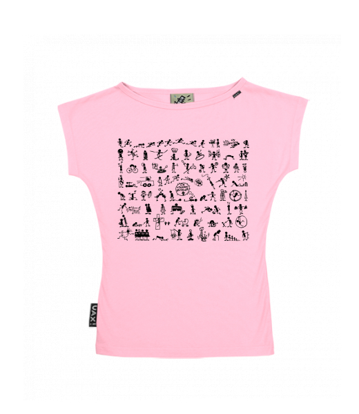 DÁMSKÉ TRIČKO S LODIČKOVÝM VÝSTŘIHEM