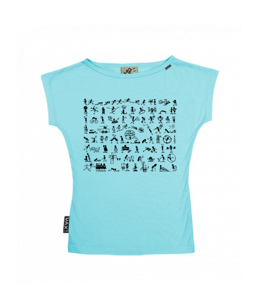 DÁMSKÉ TRIČKO S LODIČKOVÝM VÝSTŘIHEM