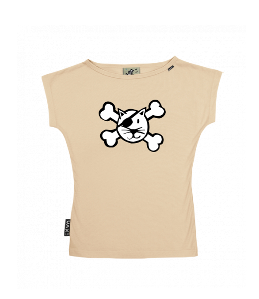 DÁMSKÉ TRIČKO S LODIČKOVÝM VÝSTŘIHEM