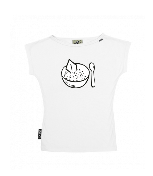 DÁMSKÉ TRIČKO S LODIČKOVÝM VÝSTŘIHEM
