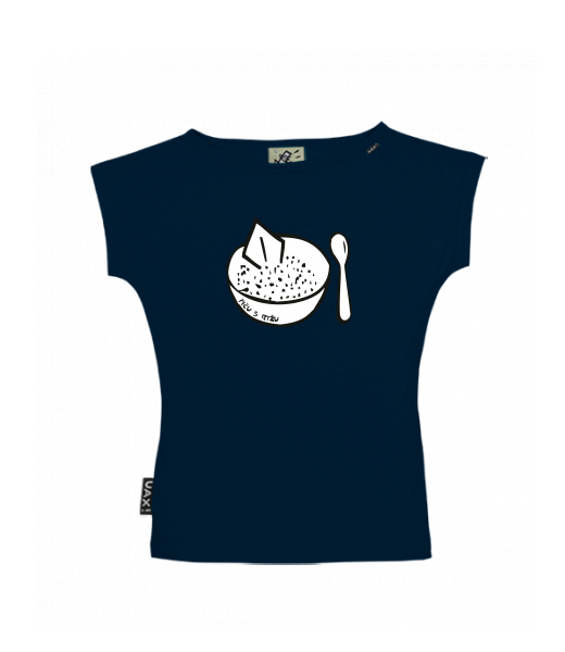 DÁMSKÉ TRIČKO S LODIČKOVÝM VÝSTŘIHEM