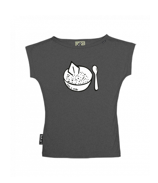 DÁMSKÉ TRIČKO S LODIČKOVÝM VÝSTŘIHEM