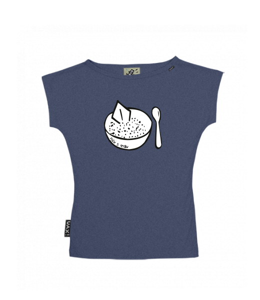 DÁMSKÉ TRIČKO S LODIČKOVÝM VÝSTŘIHEM