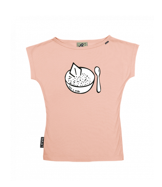 DÁMSKÉ TRIČKO S LODIČKOVÝM VÝSTŘIHEM