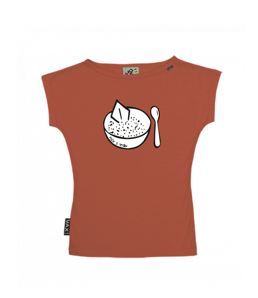 DÁMSKÉ TRIČKO S LODIČKOVÝM VÝSTŘIHEM