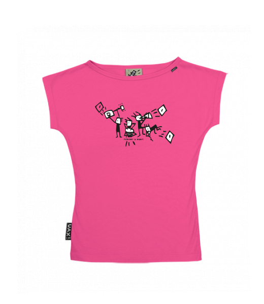 DÁMSKÉ TRIČKO S LODIČKOVÝM VÝSTŘIHEM