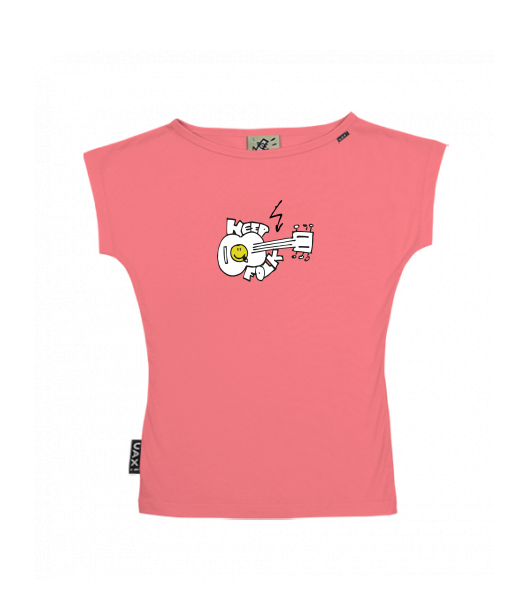 DÁMSKÉ TRIČKO S LODIČKOVÝM VÝSTŘIHEM