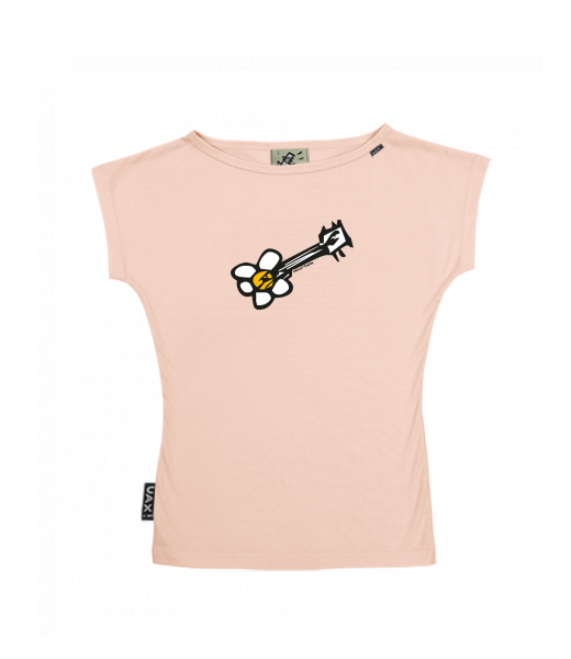 DÁMSKÉ TRIČKO S LODIČKOVÝM VÝSTŘIHEM