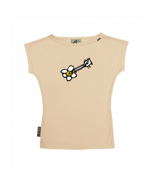 DÁMSKÉ TRIČKO S LODIČKOVÝM VÝSTŘIHEM