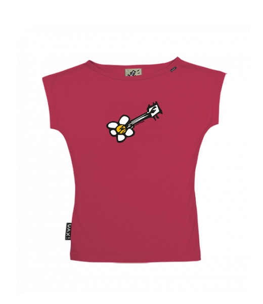 DÁMSKÉ TRIČKO S LODIČKOVÝM VÝSTŘIHEM