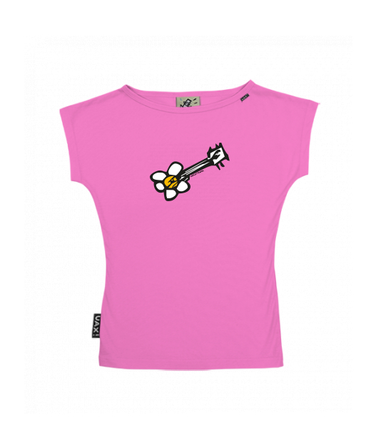 DÁMSKÉ TRIČKO S LODIČKOVÝM VÝSTŘIHEM