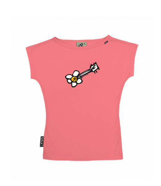 DÁMSKÉ TRIČKO S LODIČKOVÝM VÝSTŘIHEM