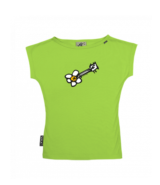 DÁMSKÉ TRIČKO S LODIČKOVÝM VÝSTŘIHEM