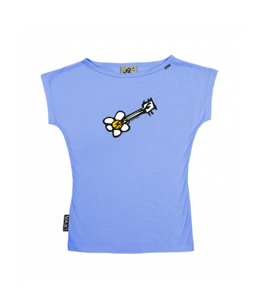 DÁMSKÉ TRIČKO S LODIČKOVÝM VÝSTŘIHEM