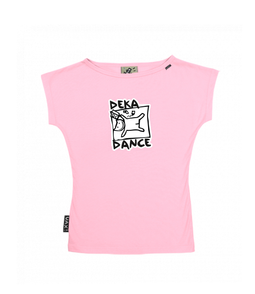 DÁMSKÉ TRIČKO S LODIČKOVÝM VÝSTŘIHEM