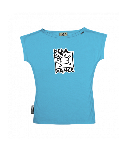 DÁMSKÉ TRIČKO S LODIČKOVÝM VÝSTŘIHEM