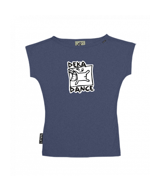 DÁMSKÉ TRIČKO S LODIČKOVÝM VÝSTŘIHEM