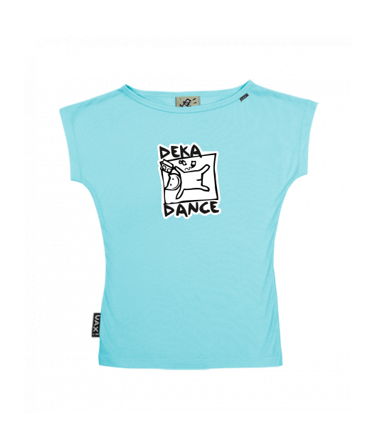 DÁMSKÉ TRIČKO S LODIČKOVÝM VÝSTŘIHEM