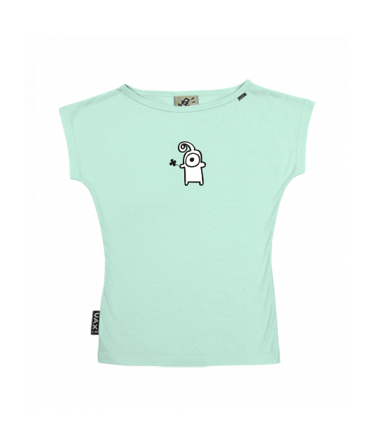 DÁMSKÉ TRIČKO S LODIČKOVÝM VÝSTŘIHEM