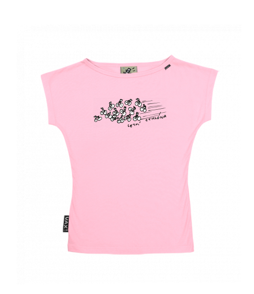 DÁMSKÉ TRIČKO S LODIČKOVÝM VÝSTŘIHEM