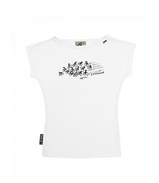 DÁMSKÉ TRIČKO S LODIČKOVÝM VÝSTŘIHEM