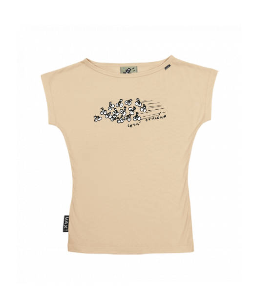 DÁMSKÉ TRIČKO S LODIČKOVÝM VÝSTŘIHEM
