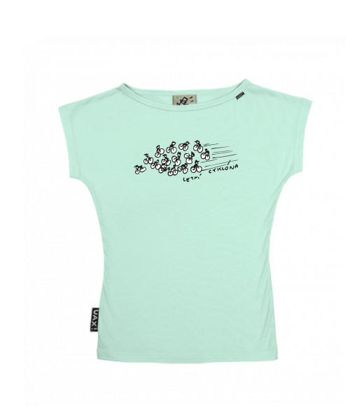 DÁMSKÉ TRIČKO S LODIČKOVÝM VÝSTŘIHEM