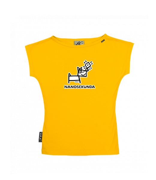 DÁMSKÉ TRIČKO S LODIČKOVÝM VÝSTŘIHEM