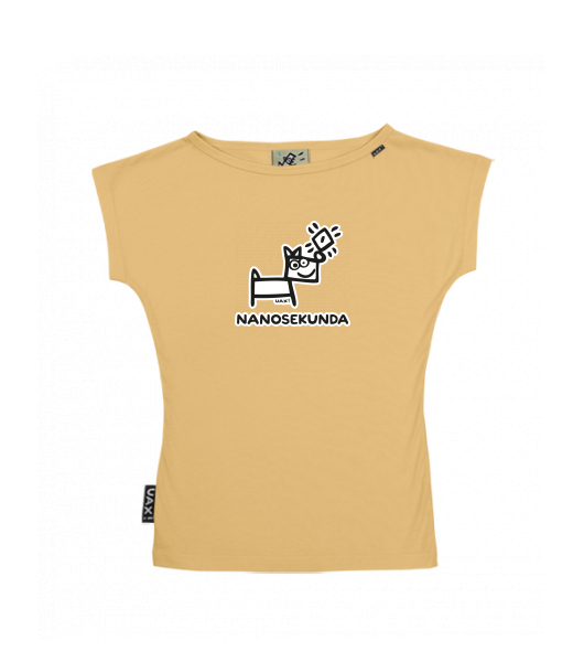 DÁMSKÉ TRIČKO S LODIČKOVÝM VÝSTŘIHEM