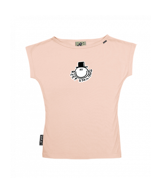 DÁMSKÉ TRIČKO S LODIČKOVÝM VÝSTŘIHEM