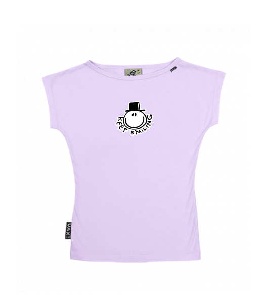 DÁMSKÉ TRIČKO S LODIČKOVÝM VÝSTŘIHEM