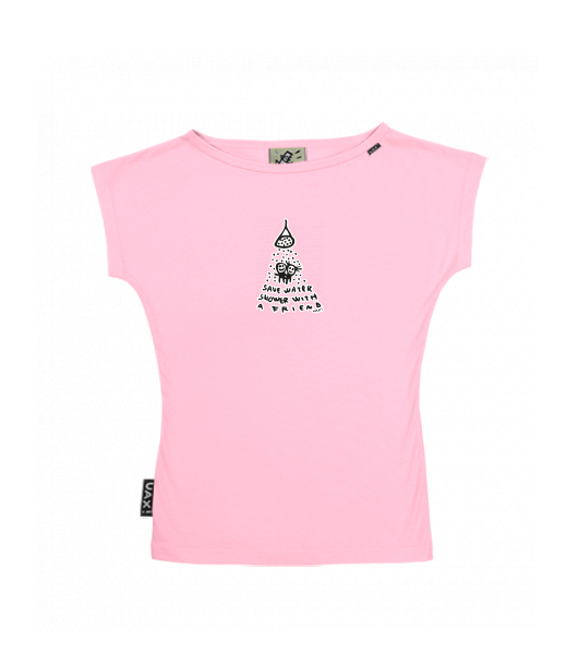 DÁMSKÉ TRIČKO S LODIČKOVÝM VÝSTŘIHEM