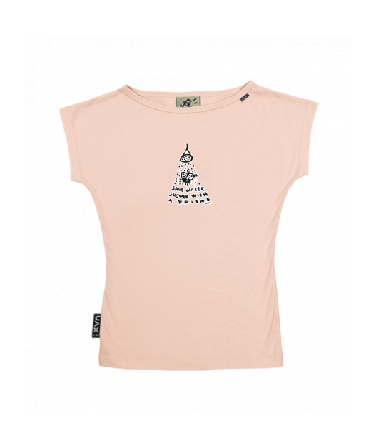 DÁMSKÉ TRIČKO S LODIČKOVÝM VÝSTŘIHEM