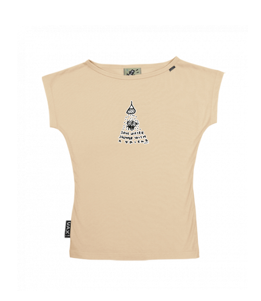 DÁMSKÉ TRIČKO S LODIČKOVÝM VÝSTŘIHEM