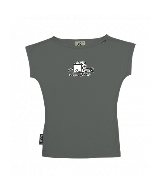 DÁMSKÉ TRIČKO S LODIČKOVÝM VÝSTŘIHEM