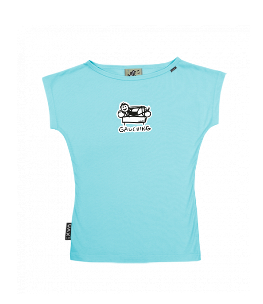 DÁMSKÉ TRIČKO S LODIČKOVÝM VÝSTŘIHEM