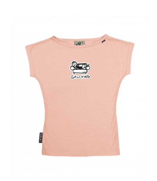 DÁMSKÉ TRIČKO S LODIČKOVÝM VÝSTŘIHEM