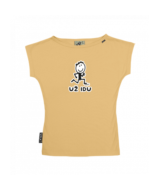 DÁMSKÉ TRIČKO S LODIČKOVÝM VÝSTŘIHEM