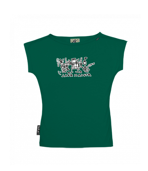 DÁMSKÉ TRIČKO S LODIČKOVÝM VÝSTŘIHEM