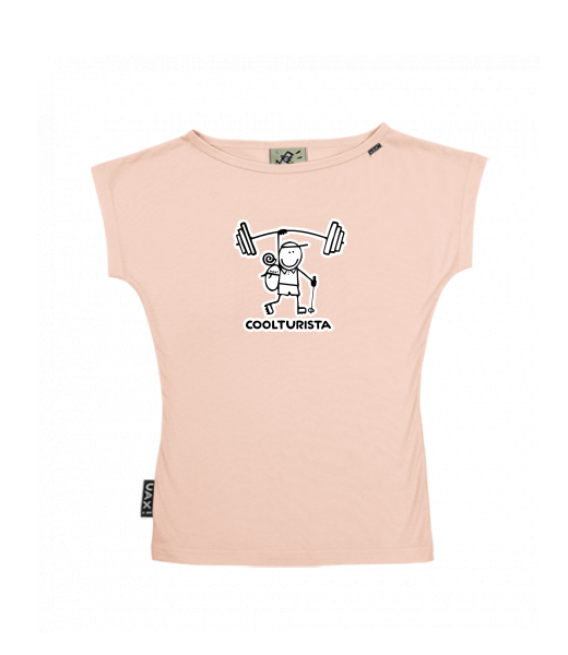 DÁMSKÉ TRIČKO S LODIČKOVÝM VÝSTŘIHEM