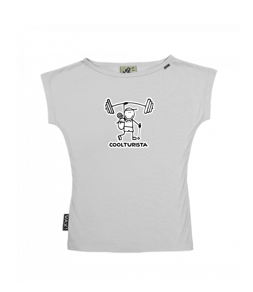 DÁMSKÉ TRIČKO S LODIČKOVÝM VÝSTŘIHEM