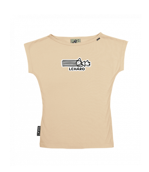 DÁMSKÉ TRIČKO S LODIČKOVÝM VÝSTŘIHEM