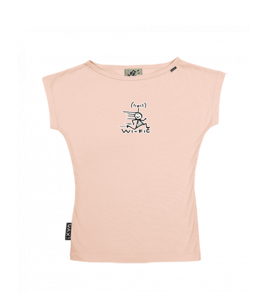 DÁMSKÉ TRIČKO S LODIČKOVÝM VÝSTŘIHEM